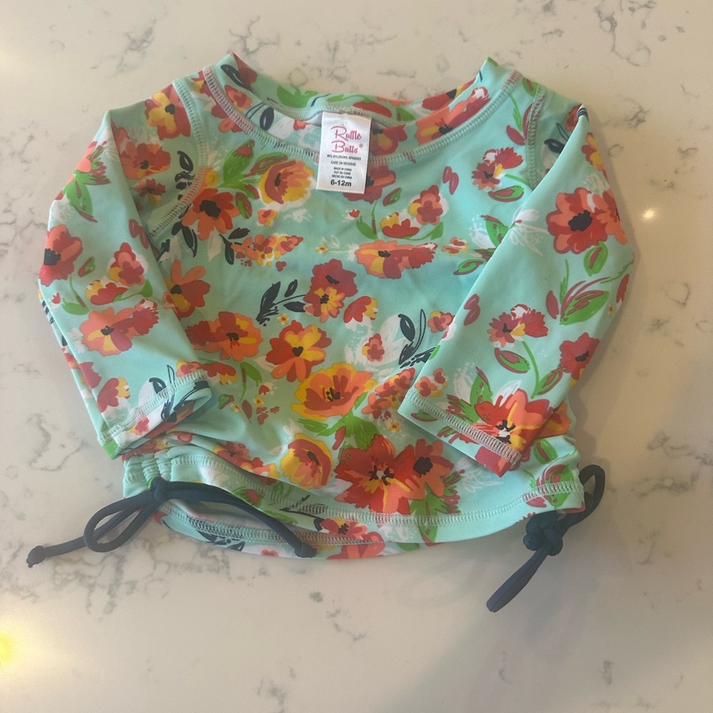 Ruffle Butts Swim Shirt